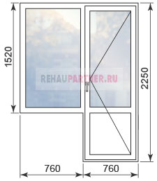 Цены на окна для домов серии И-209А